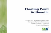 Floating Point Arithmetic - Computer Systems Laboratorycsl.skku.edu/uploads/ICE3003S12/6-fp.pdf · 2012-04-05 · ICE3003: Computer Architecture | Spring 2012 | Jin-Soo Kim (jinsookim@skku.edu)