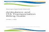 Ambulance and ITA Transportation Billing Guide...Oct 01, 2016  · This publication takes effect October 1, 2016, and supersedes earlier guides to this program. HCA is committed to