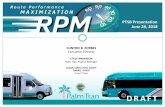 STEVE ANDERSON Palm Tran Project Managerdiscover.pbcgov.org/palmtran/PDF/RPM/RPM PresentationPTSB_DRAFTv5.pdfPresentation to PTSB 6/28/18 Phase 2 Begins April 2018 RFS Awarded 2016