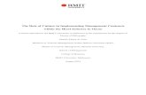 The Role of Culture in Implementing Management Contracts ...researchbank.rmit.edu.au › eserv › rmit:162936 › Al_Amri.pdf · The Role of Culture in Implementing Management Contracts