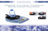 Digital Torque Testers - Mecmesin · The Mecmesin CRC Tester enables packaging manufacturers to perfect the design of their products and guarantee consistent quality in production,
