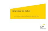 Transferable Tax History - SPE Aberdeen€¦ · SPE Petroleum Economics Conference, December 2018. Page 2 Decommissioning relief: corporate tax 2013 profits 2014 profits 2015 profits