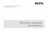 Behavior Support Techniques › PDF › 2015-presenters › behaviorsupport-annaluther… · Engagement Avoid situation or activity BEHAVIOR SUPPORT TECHNIQUES 5 Recognize the ABCs