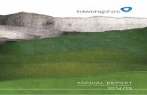 Towong Shire Council Annual Report 2014/15 2 › about-council › plans... · environment. Wilderness areas, lakes, rivers and streams create diverse landscapes that are enjoyed