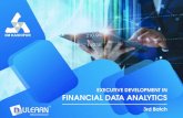 Financial Data Analytics Brochure - Nulearn · 2020-05-16 · speaking, data analytics, Advanced HR Courses and professional development. The live sessions will stream across all