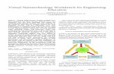 Virtual Nanotechnology Workbench for Engineering Educationicee2007.dei.uc.pt/proceedings/papers/309.pdf · Virtual Nanotechnology Workbench for Engineering Education A.Munjiza, N.W.M.John