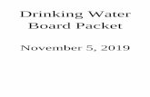 Drinking Water Board Packet - Utahboards have limited revenue. The Division of Water Quality and the Division of Drinking Water have researched different ways to finance projects over