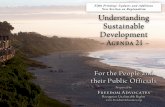 Fifth Printing! Updates and Additions New Section on ... pamphlet_2012.pdf · Development Agenda 21. Sustainable Development Agenda 21 is a comprehensive statement of a political