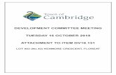 DEVELOPMENT COMMITTEE MEETING TUESDAY 16 OCTOBER … · development committee meeting tuesday 16 october 2018 . attachment to item dv18.151. lot 993 (no.43) kenmore crescent, floreat