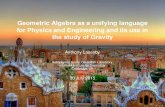 Geometric Algebra as a unifying language for Physics and ... › sebastia.xambo › santalo2016 › pdf › 2015-… · Geometric Algebra as a unifying language for Physics and Engineering