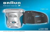 98925301 790cc NA S1 › images › I › B1waaK9...Thank you for purchasing a Braun product. We hope you are completely satisfied with your new Braun shaver. If you have any questions,