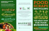 FOOD - Montgomery County, Maryland...Businesses such as cafes, restaurants, hotels, and grocery stores can benefit both socially and financially by implementing a food scraps recycling