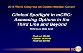 Clinical Spotlight in mCRC: Assessing Options in the Third ... › prime-web › app › uploads › wcgi-csp-slid… · Clinical Spotlight in mCRC: Assessing Options in the Third