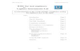 EMC for test engineers€¦ · Introduction Page 3 The EU Directive Page 3 The EMC Standards. Page 3 Compliance strategies Page 4 Pre-Compliance vs Compliance Page 5 Background Basics