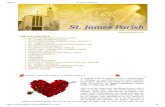January 2015 - St. James Catholic Church...Therefore, without changing the appearance of bread and wine (the accidents), Transubstantiation in the Eucharist changes the ultimate purpose