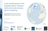 A new working group on the Randolph Glacier Inventory ... · A new working group on the Randolph Glacier Inventory (RGI) and its role in future glacier monitoring Fabien Maussion,