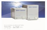 RHD e 13 09 10 - assets.omron.eu · ELTROPLAN-REVCON Elektrotechnische Anlagen GmbH Operating instructions Power feedback unit REVCON RHD Power range 4 ... 400 kW Voltage range 230V,