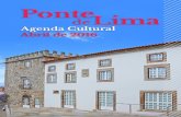 Agenda Cultural Abril de 2016 - Ponte de Lima › cmpontedelima › uploads › ... · 2020-04-23 · Exposição de Literatura no ... 10 abril – Autocarro na Freguesia da Correlhã