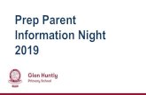 Prep Parent Information Night 2019 · 2019-02-19 · Writing 7 Steps Program At GHPS we follow a intense writing program called ‘7 Steps to Writing Success’. Prep students this