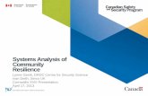 Systems Analysis of Community Resilience › cornwallis › cornwallis_2013 › C18 › Genik.pdf · municipality’s holistic risk management framework for enhancing community resilience