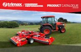 NEW ZEALAND - Trimax Mowing Systems NZ · Trimax STRIKER is a multi-spindled rotary mower with extremely low maintenance requirements and is ideal for use on compact tractors. The