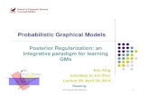 Probabilistic Graphical Modelsepxing/Class/10708-14/lectures/lecture29-RegBayes.pdfFinding latent subspace representations (an old topic) Mapping a high-dimensional representation