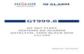 ManUt GT999.8 GT-SAT-FLEET SPA Rev02 · 1 gt999.8 gt sat fleet sistema de alarma satelital tipo black box 12/24v manual usuario