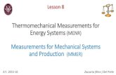 Thermomechanical Measurements for Energy Systems (MENR) › users › cdsmecc › joomla2 › attachments … · Lesson 8. Measurement of Mechanical STRAIN Strain measurements are