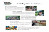 Iowa United Methodist amps presents ackyard amp! › files › fileslibrary › camping › ... · camping ministry in Iowa • $450: Standard cost of a week of residential camp –