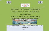 Standard Operating Procedures (1 Edition) MUKH MANTRI ... · environmental cause of cancers of the lung, larynx, mouth, pharynx, esophagus, lip, urinary bladder, pancreas, uterus,