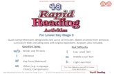 Question Types Text Difficulty Reading... · 2020-01-24 · Rapid Reading Activities for Lower Key Stage 2 . 060117 © 2016 PrimaryClass.co.uk and PrimaryTools.co.uk. The Hunt for