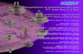 Regolatori di pressione per gas Gas pressure regulators · Regolatori di pressione per gas P1 max fino a 2 bar. Gas pressure regulators P1 max until 2 bar. FRG/2M - RG/2M (P. max