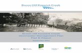 Brown Hill Keswick Creek Stormwater Management Plan Part B ...€¦ · In 2013, the Stormwater Management Authority (SMA) endorsed the 2012 Stormwater Management Plan (SMP) for the