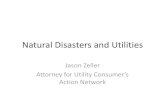 Natural Disasters and Utilities€¦ · •Natural disaster versus natural hazard •Floods, earthquakes, hurricanes, forest fires, ... Spain, Portugal, Australia & California •Extended