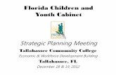 Florida Children and Youth Cabinet · 2013-01-28 · Florida Children and Youth Cabinet Background • Authorized in Florida Statues 402.56*. • Develop and implement a shared and