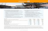 YEAR-END REPORT 2017 - VattenfallVATTENFALL YEAR-END REPORT 2017 Net sales Comment January–December: Consolidated net sales decreased by SEK 3.9 billion, mainly due to lower achieved