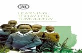 LEARNING TODAY FOR TOMORROW - Rhodes University › ... › elrc › documents › 2018 › LearningTodayFor… · LEARNING TODA FOR TOMORROW 011 These four propositions are used