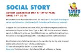 SOCIAL STORY - Tayto Park · SOCIAL STORY. I will walk around the zoo and look at all the animals in their enclosures. I can read about the different animals on the information boards.