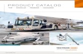PRODUCT CATALOG · The low profile TUG M1A is offerred in diesel, gas, Compressed Natural Gas (CNG), and Liquid Petroleum (LP) and is designed for effective movement of baggage, cargo,