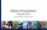 Global Immunizations - AAP.org · •Launch of Global Polio Eradication Initiative has led to 99% drop in cases since 1988 •3 countries remain polio-endemic: Afghanistan, Nigeria,