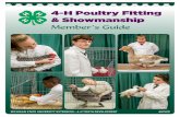 4-H Poultry Fitting & Showmanship › wzukusers › user... · Adriana Beard, Barry County Ben Fritz, Oakland County Sophie Paquin, Van Buren County Kylee Pierce, Eaton County Allie