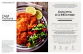 Veal Milanese (Cotoletta alla Milanese) is a meat recipe ... · Veal Milanese (Cotoletta alla Milanese) is a meat recipe original from the city of Milan. Very quick and easy to make,
