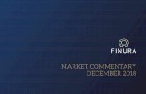 MARKET COMMENTARY DECEMBER 2018 - Finura · US equities declined materially in Q4 - with especially steep falls in December - due to fears over economic momentum and slower earnings