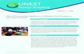 EXECUTIVE SUMMARY INTRODUCTION THE INTERVENTION · 2016-02-13 · UNEST Policy Brieﬁng and 1 UNEST Policy Brieﬁng Issue 2 April 2011 1 Newborn Health in Uganda Brief No. 1, 2015
