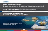 SPE Symposium: Decommissioning and Abandonment 3−4 ... › binaries › content › assets › spe... · • One (1) information counter with front customised graphics • Lighting