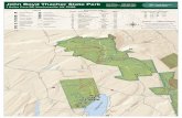 John Boyd Thacher State Park Trail Map · Map produced by NYS OPRHP GIS Bureau, June 03, 2015. T h o m p s o n ' s L a k e North Section Trails §&BL Long Path Aqua Green 3.26 P B