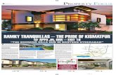 Luxury 4 BHK Villas in Kismatpur,Hyderabad|Villas in Appa Junction|Luxury …ramkytranquillas.com/files/Times-of-India-property-focus... · 2016-07-20 · Kismatpur is fast emerging