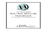 The Must-Read Bar/Bat Mitzvah Handbook · To explain the components of the Bar/Bat Mitzvah experience. To explain the unique ways we celebrate Bar/Bat Mitzvah at Temple Chaverim.