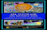 ADA Cleveland › wp-content › uploads › 2016 › 07 › 2016-ADA... · 2016-07-29 · ADA Cleveland • adaincle@gmail.com ADA Cleveland @adaincle ADA Cleveland, formed in August