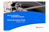 VEOLIA WATER in EASTERN EUROPE › wp-content › blogs.dir › 146 › files › 20… · Brief presentation of Veolia Eau Main drivers for the water market in Eastern Europe Case